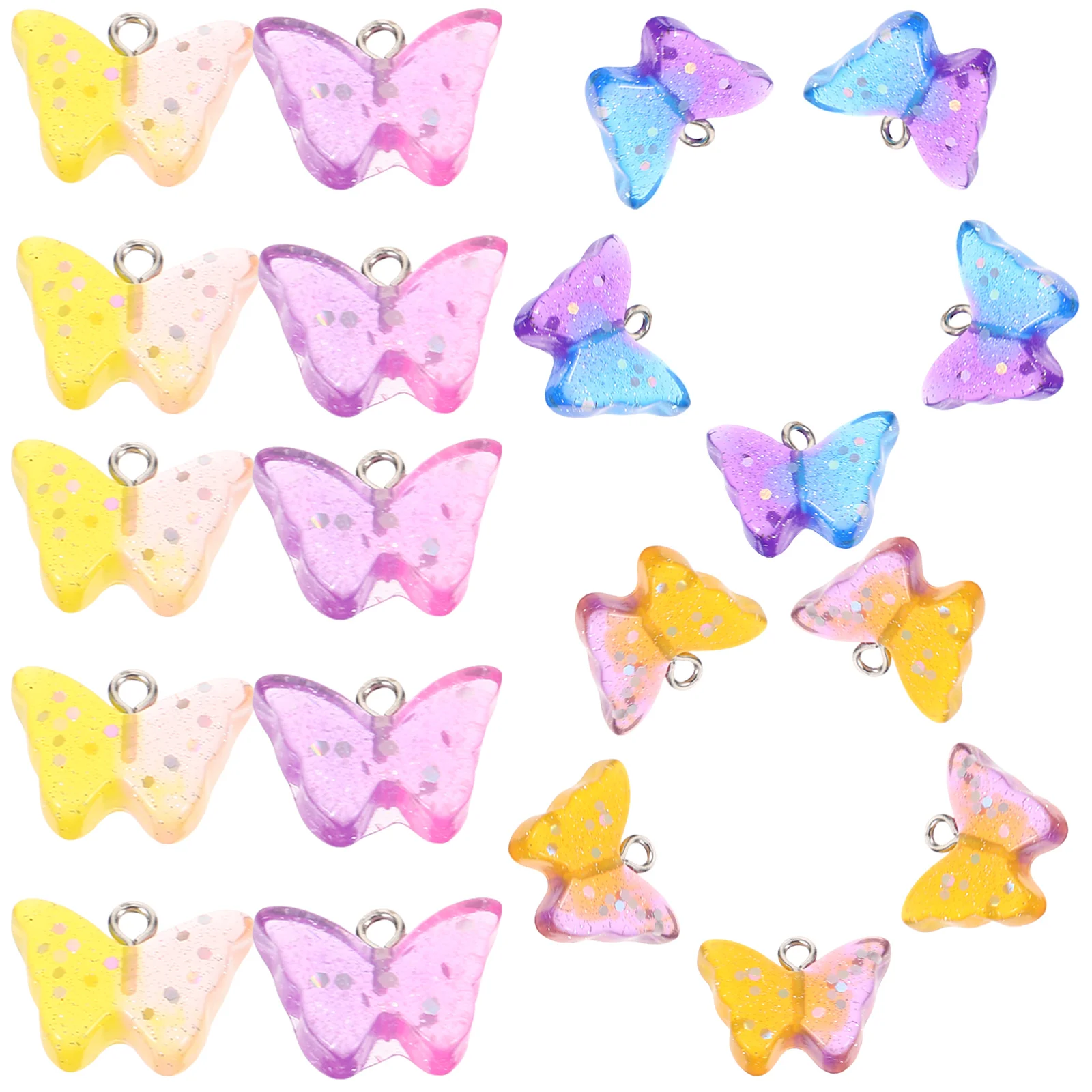 

Resin Accessories Jewelry Decors DIY Pendants Accessory Charms Making Butterfly Necklace Choker