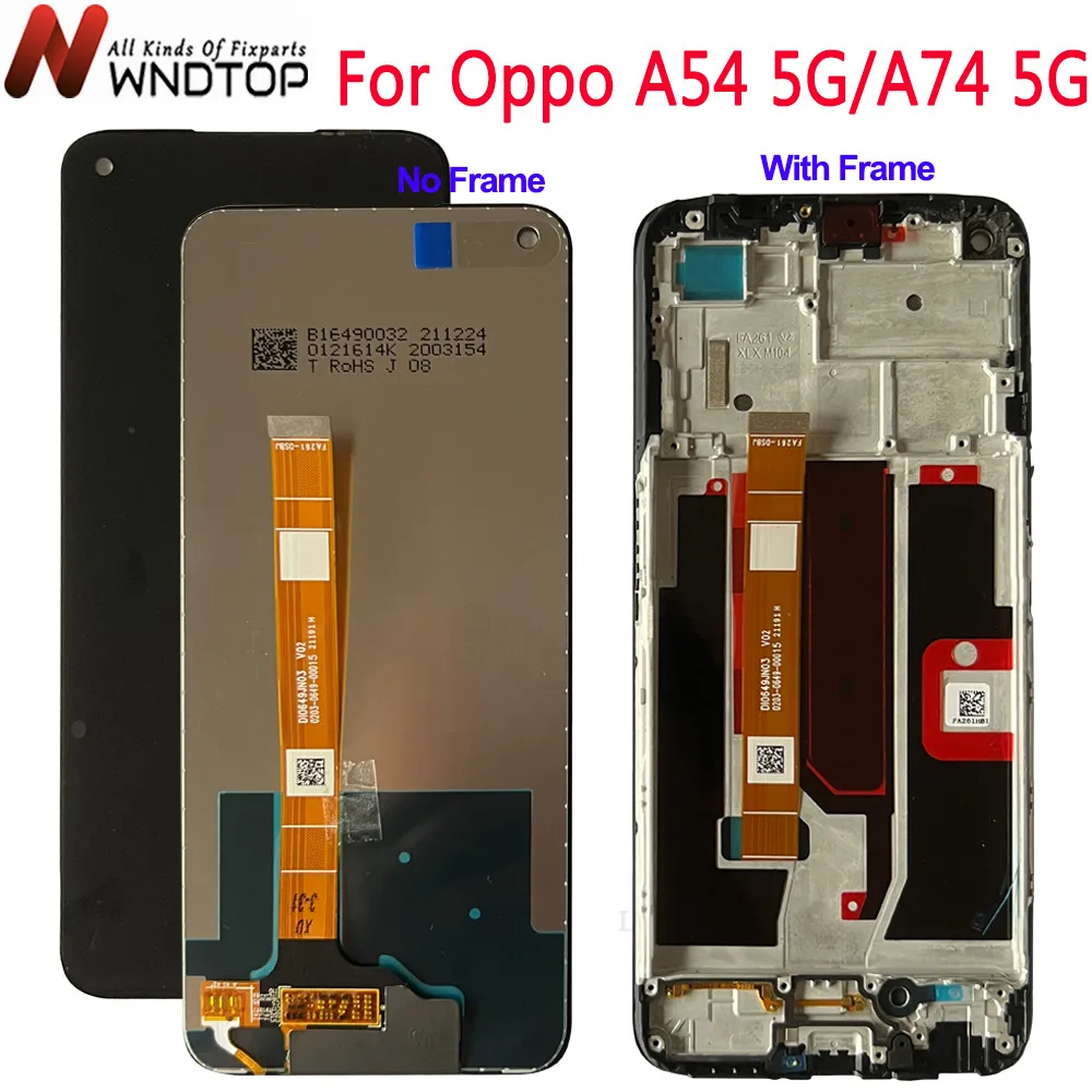 

6.5" For OPPO A54 5G CPH2195 LCD Display Touch Screen Replacement Parts Digitizer For Oppo A74 5G CPH2197 CPH2263 LCD Screen