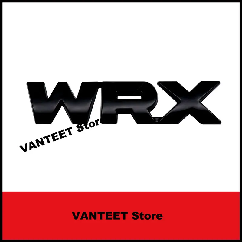 

Металлическая 3D эмблема WRX, наклейки для багажника, передняя решетка радиатора для Subaru Legacy Forester Impreza WRC XV BRZ