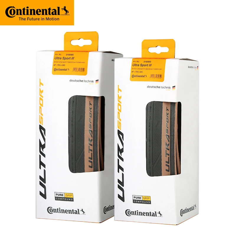 

Шина для дорожного велосипеда Continental 700x28C ULTRA Sport III, складная шина для путешествий/тренировок/гонок 28-622 180TPI, шина для гравия