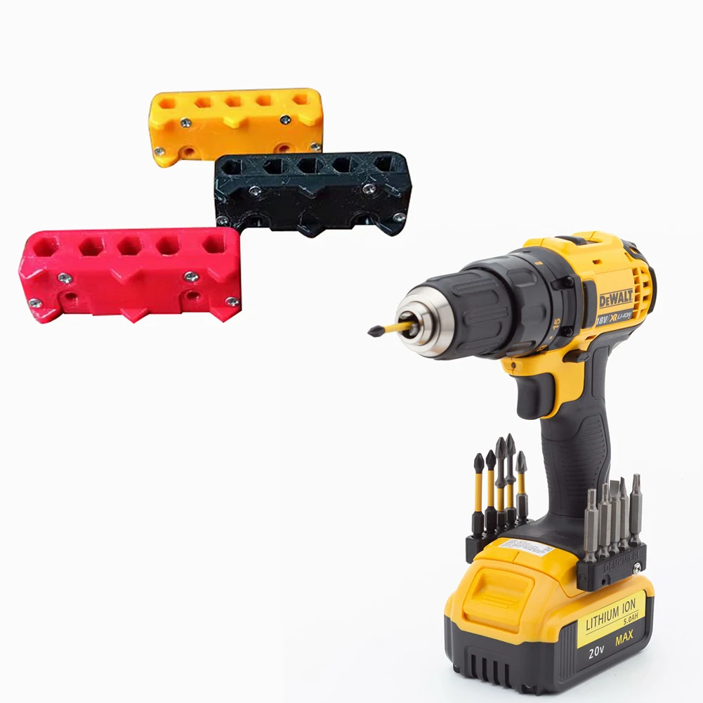 

1PC Drill Bit Holder Power Tool Parts With Makitafor 18V Tool Organizer For Punch Impact Wrench Hammer Drill