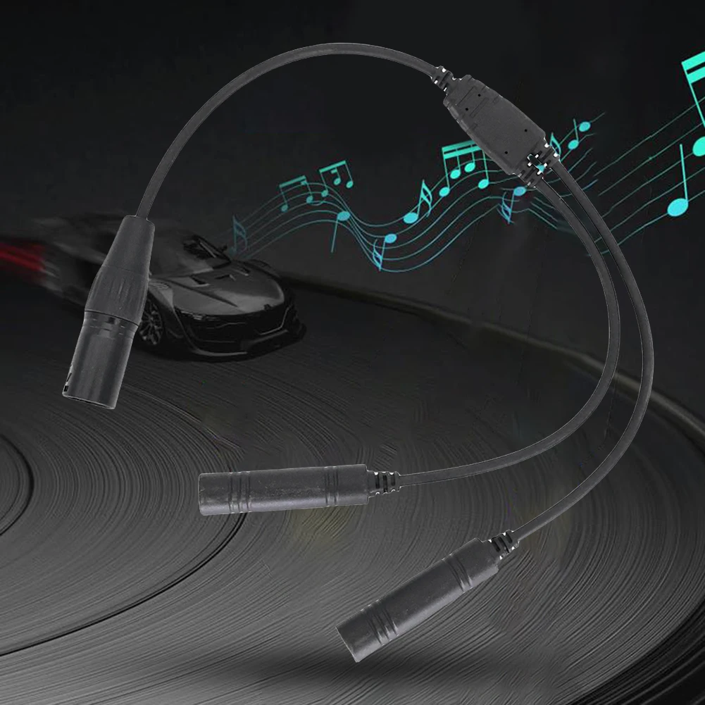 Двойные вилки к Airbus 5-контактный адаптер XLR