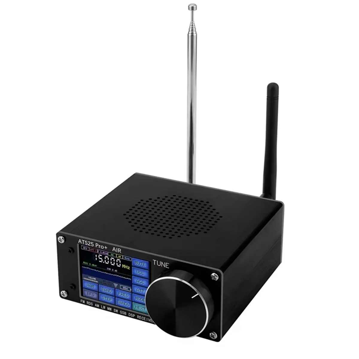 ATS25 Pro+ поддерживает Bluetooth Wi-Fi AIR Band FM SW SSB MW LW SDR приемник авиационного диапазона