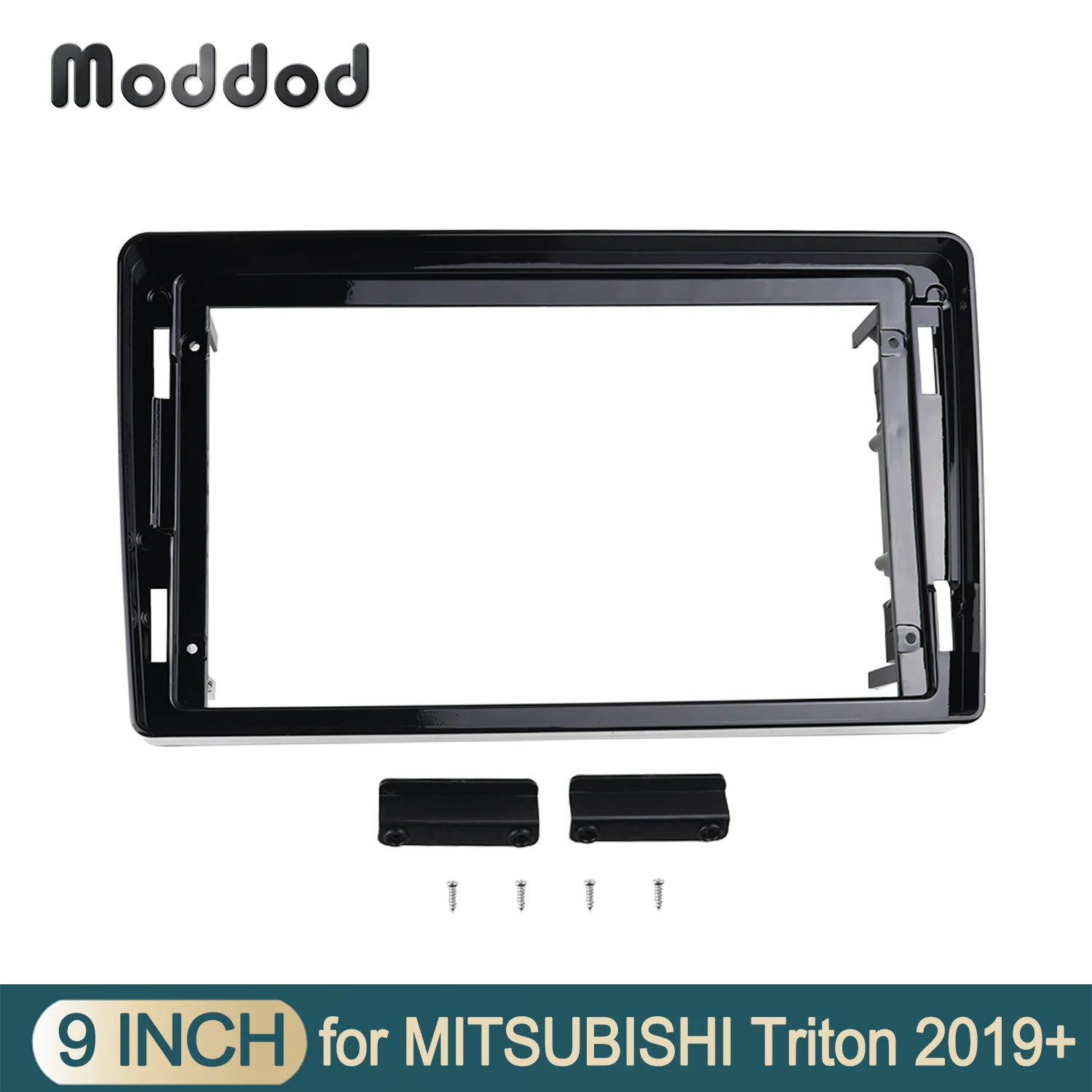 

9 Inch Car Radio Fascias for MITSUBISHI TRITON 2019 Stereo CD DVD Panel Player Dash Screen Installstion Surround Kit Frame Bezel
