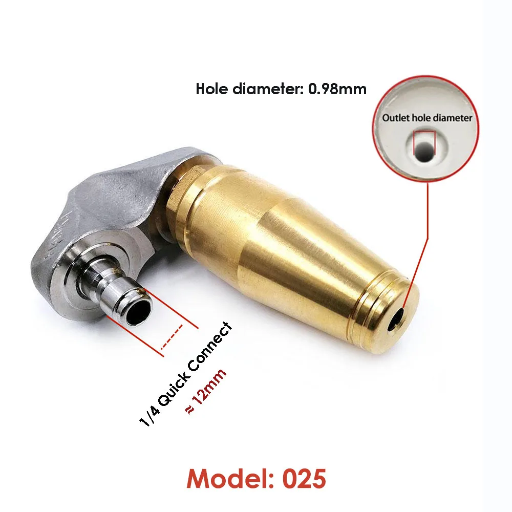 

Латунная турбонасадка для мойки высокого давления
