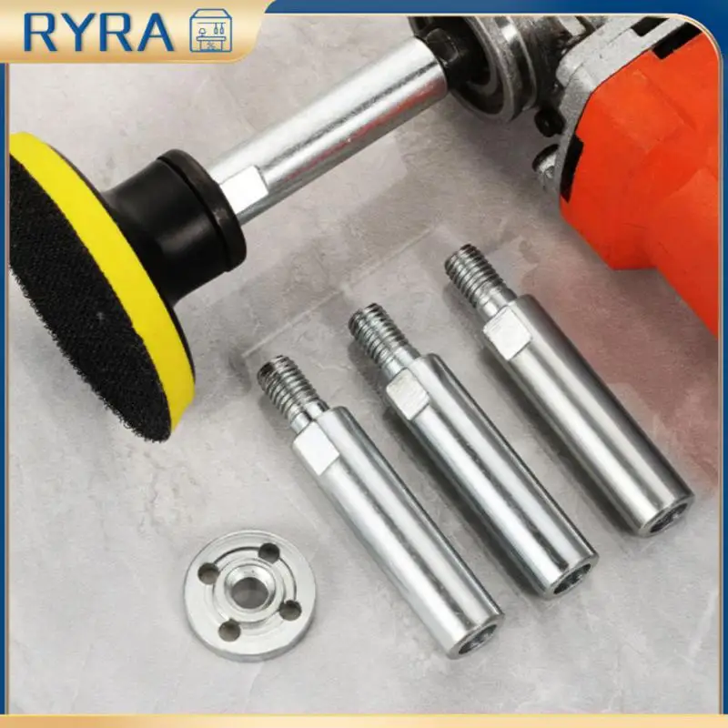 

Angle Grinder Extension Link Stainless Retrofitting Accessories Threaded Adapter Easy Installation High Quality 45 Steel Tools
