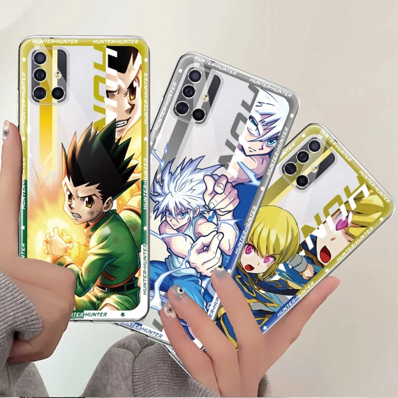 

HUNTER×HUNTER Anime Japan Gon Killua Coque Case For Samsung Galaxy A13 5G A12 A32 4G A53 A21s A51 A52 A73 A22 A23 A33 A72 A31