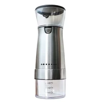 electric coffee grinder stainless steel with conical ceramic burr usb rechargeable portable coffee mill kitchen tool