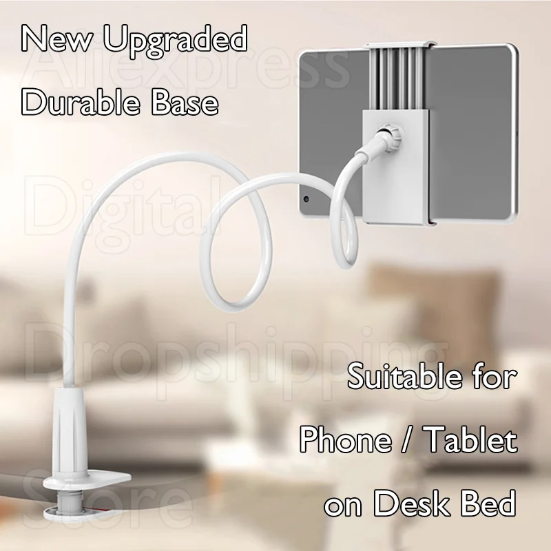 Desk Phone Holder Universal Lazy Holder Tablet Stand Flexible Desktop Bed Mount Holder 75cm Bracket Support for iPhone Samsung images - 6