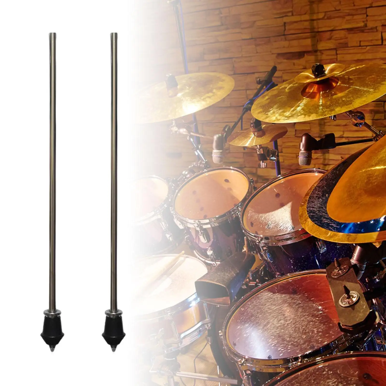 2 шт. напольные ножки тома кронштейн для барабана детали держатель инструмента