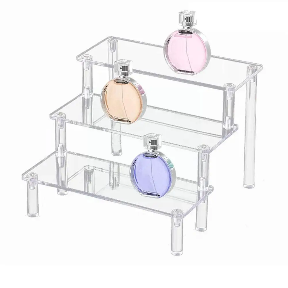 

Clear Acrylic Display Stand For Anime Figures Cupcake Shelf Organizer Desserts Holder Jewels Display Risers Stand Z4o0