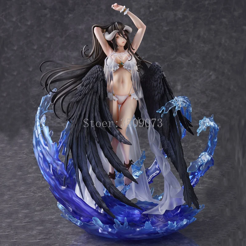 

33cm Deluxe Edition Overlord Albedo Sexy Anime Figure Albedo Swimsuit Ver. Action Figure Yukata so-bin Figure Adult Model Toys