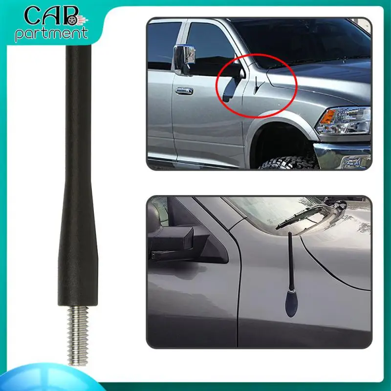 

Короткая автомобильная антенна, сменная короткая радиоантенна, черная автомобильная антенна для Dodge RAM 1500 2500 2009-2017, прочные внешние детали