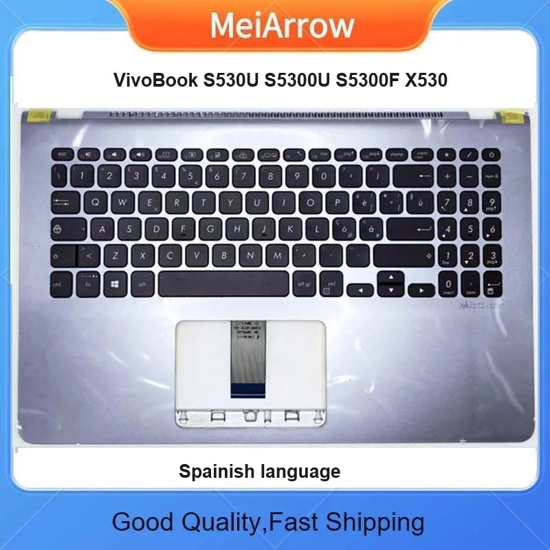 Новый/org для Asus VivoBook S15-S5300U/F S530 S530U S5300U S5300F Y5100U X530 упор рук испанская верхняя крышка