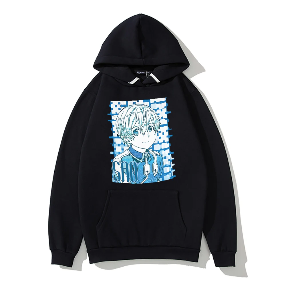 

New sword art online 2D Unisex Hoodie Print Hooded Sweatshirt Clothes xaa merch