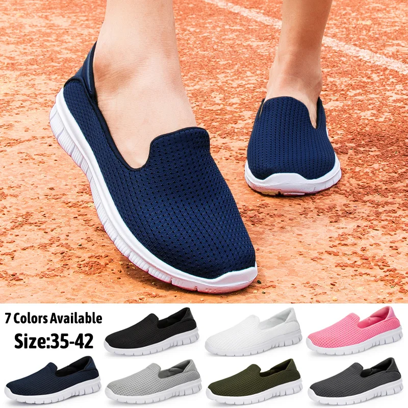 

Летние дышащие и удобные повседневные туфли на мягкой подошве для мам, размеры 42