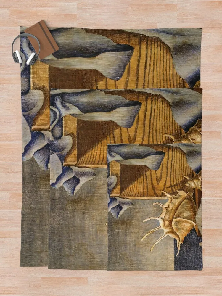 Регалия 1928 год Эдвард Уадсворт Картины Ворастими 1889 1949 Искусство Плед Одеяло