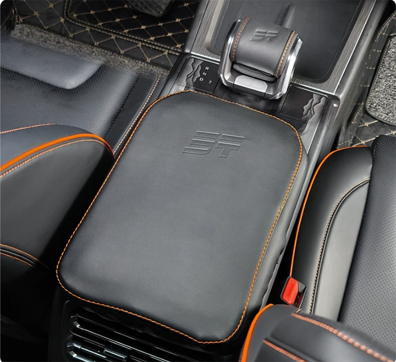 Фото Чехол на подлокотник автомобиля, подходит для Jetour Shanhai T1 2024 2025, модифицированный автомобильный чехол переключения передач, центральная перчатка, аксессуары для салона автомобиля №5