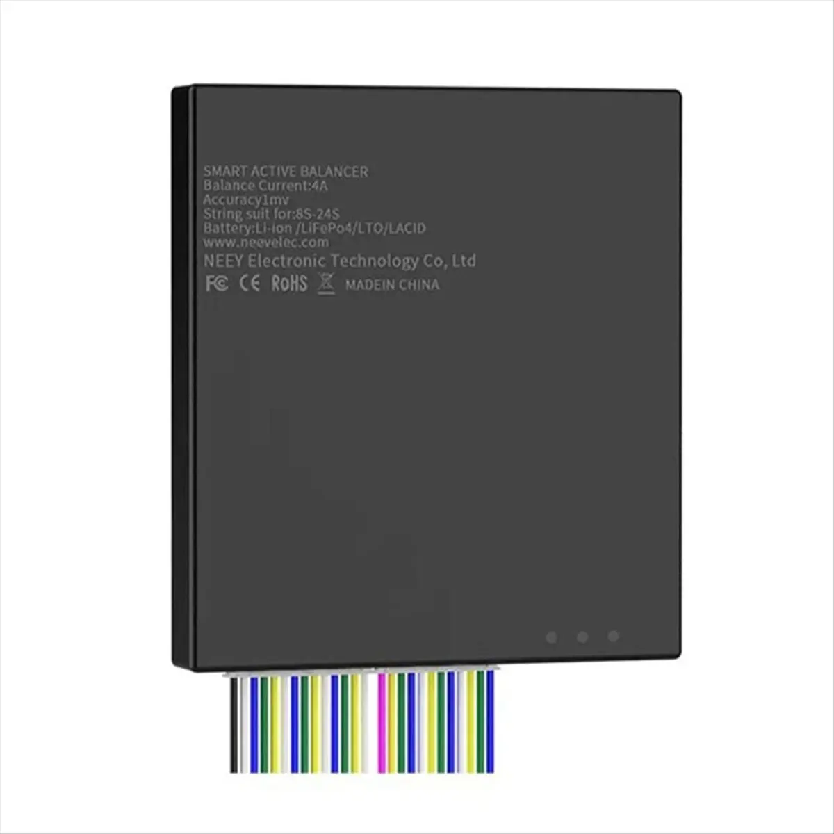 Фото Умный активный балансир DT1204 Mon.4A для литиевых аккумуляторов LiFePO4 / Li-Ion / LTO (8S, 10S, 14S, 16S, 20S, 21S, 22S, 24S) №2