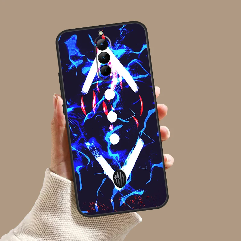 Cukur логотип флейта для ZTE Nubia Red Magic 9 8 8S Pro Plus RedMagic чехол 6R 6 7 6S 7S телефона