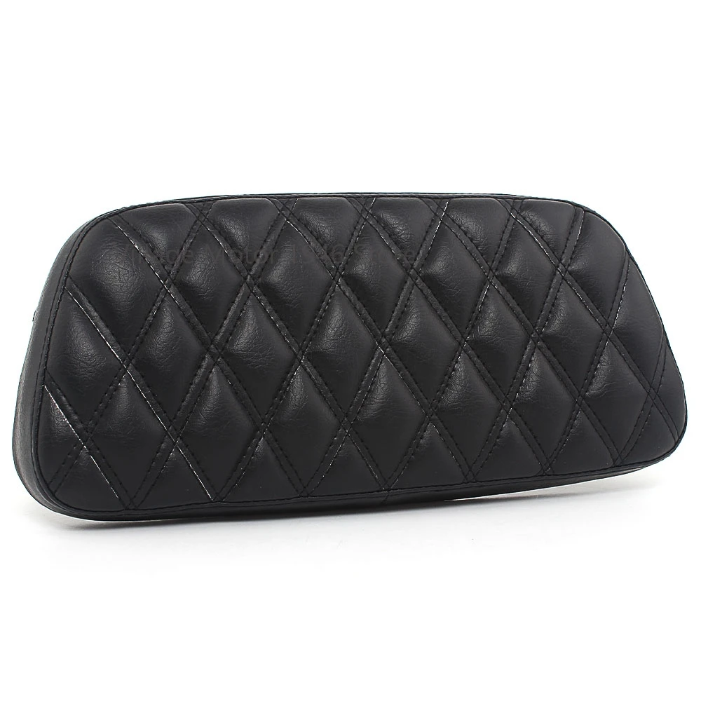 Черная кожаная накладка на спинку мотоцикла Chopped Tour Pack для Harley Touring Tri Glide