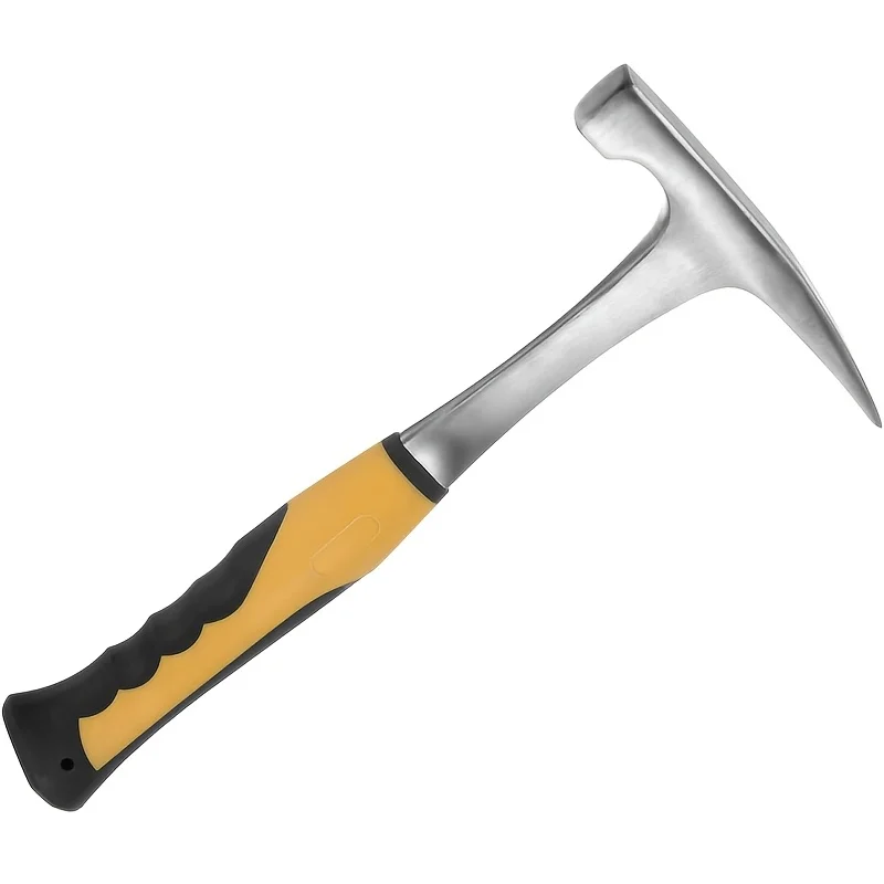 

Молоток Damaly Из Высокоуглеродистой Стали, 1 Шт., Геологический Молоток В Полный Рост С Нескользящей Резиновой Ручкой