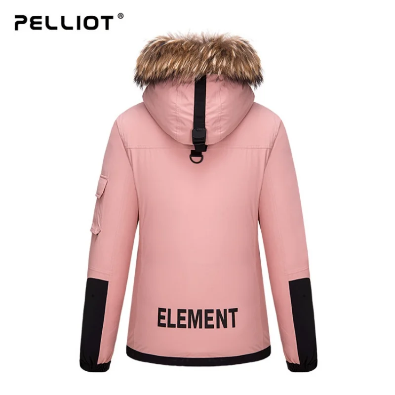 Outdoor White Goose Down Jackets High Quality Winter Thick Women's Waterproof down coats Short  for Women Adults Solid Autumn enlarge
