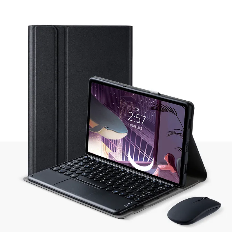 

Touchpad Bluetooth Keyboard Mouse Case For Lenovo Tab P11 Pro 11 11.5 Inch TB-J606F TB-J706F Tablet Cover Spanish Portuguese