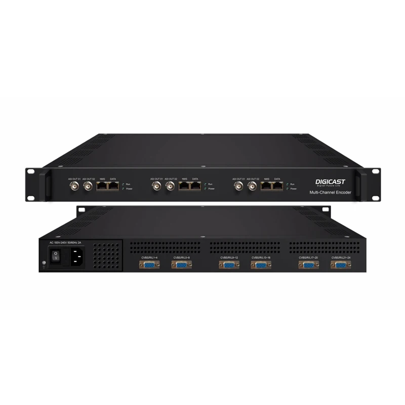 

32 channel SD Encoder ASI MPEG-4 Encoder Hotel Community CVBS to IP Encoder For DVB System