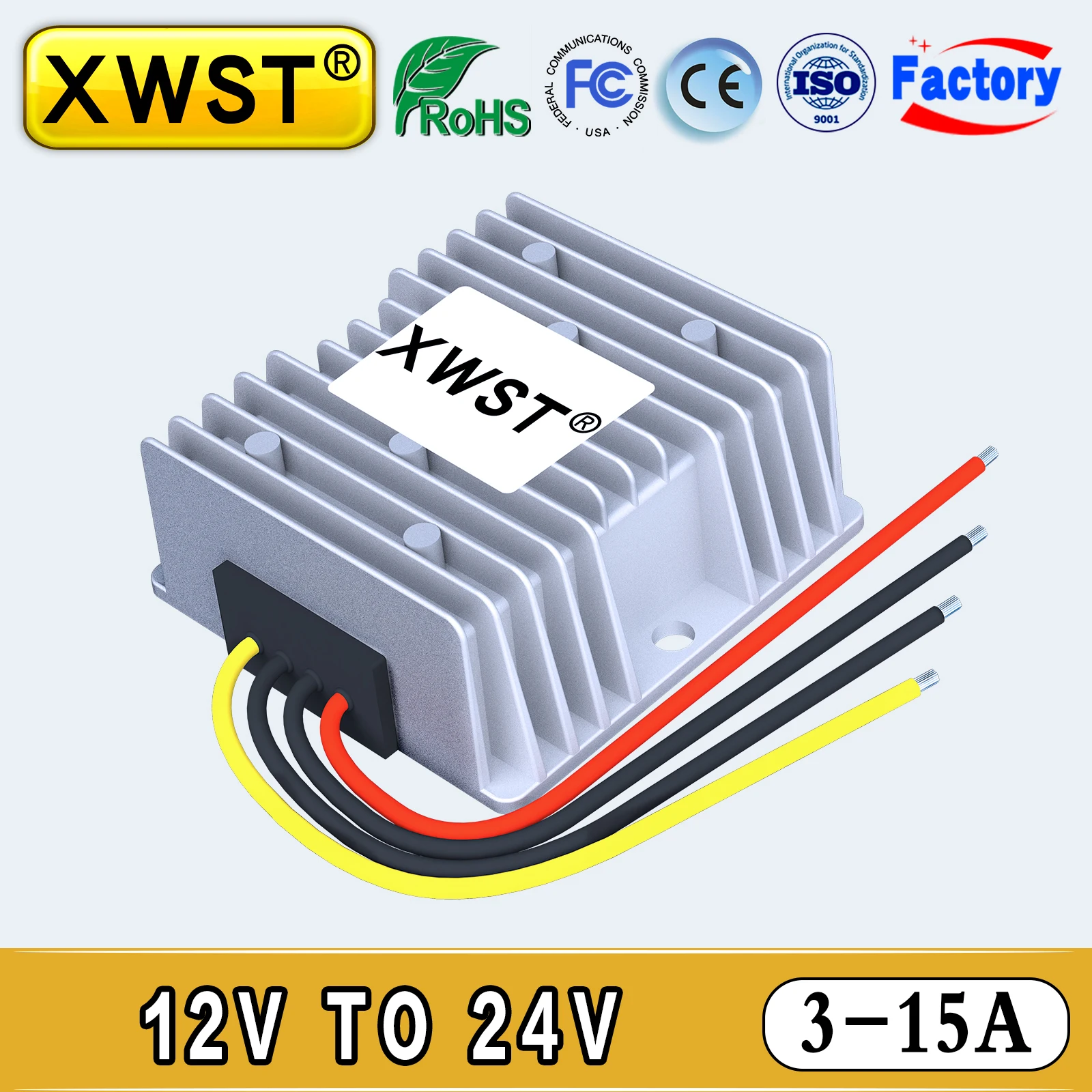 

DC DC Converter 12V to 24V Boost Converter 12V Step up to 24V Power Supply Inverter 5A 8A 10A 12A Voltage Regulator For Car LED