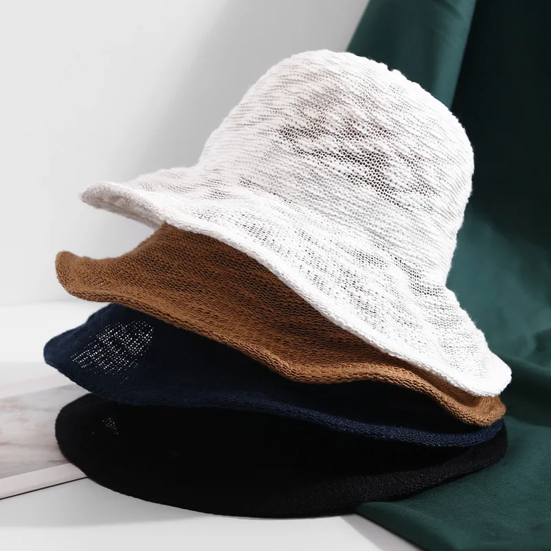 

Japanese Short Hair Chic Fisherman's Hat Women's Summer Travel Sunscreen Hat Korean Joker Foldable Sun Hat Fahion Girl Hats