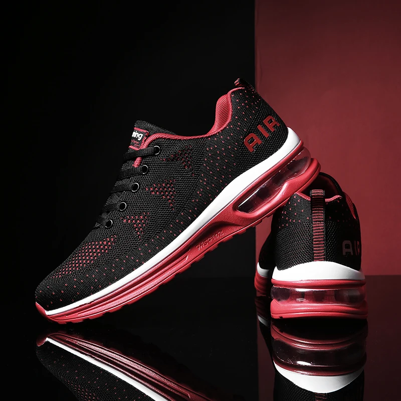 New 2023 Men Running Shoes Breathable Outdoor Sports Shoes Lightweight Sneakers Women's Comfortable Athletic Training Footwear