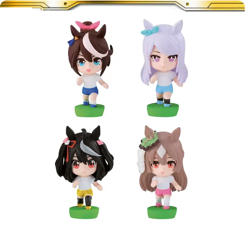 

Pretty Derby Tokai Teio Natural Brillia Kitasan Black Anime Action Figure Gashapon Model Toys Gifts Collection Bandai Original