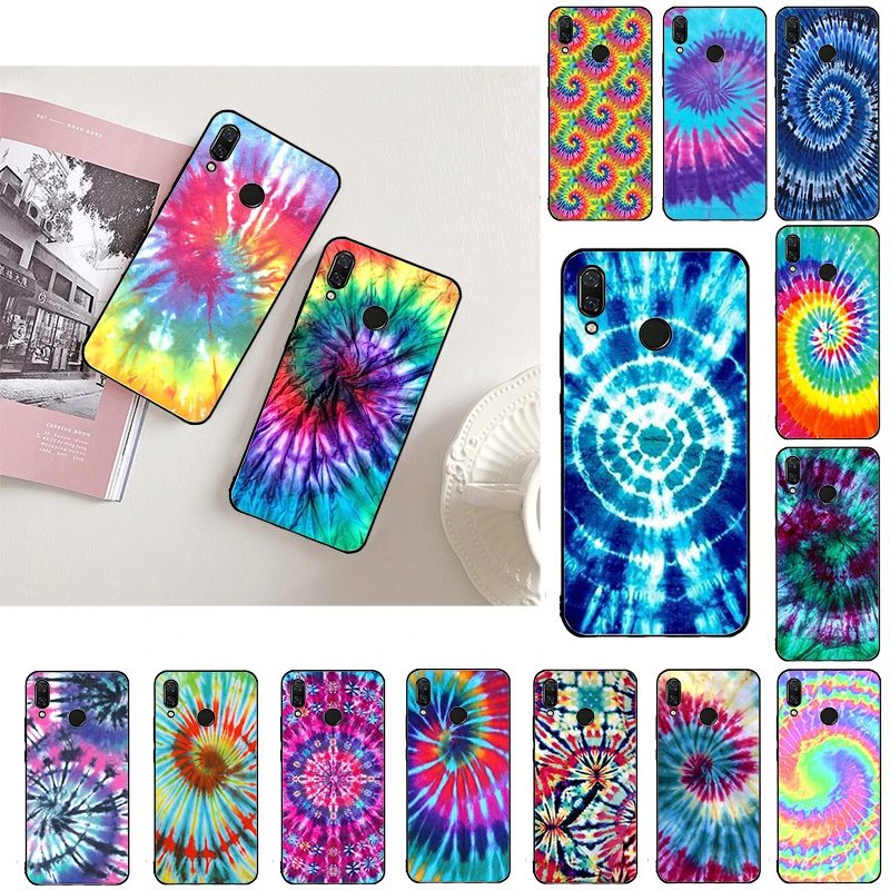 

Tie Dye Pattern Batik Rainbow Phone Case for Xiaomi Redmi Note 11 10 Pro Note 8 Pro 9Pro Note9 9S 10S 9T Redmi 10 9C 9A