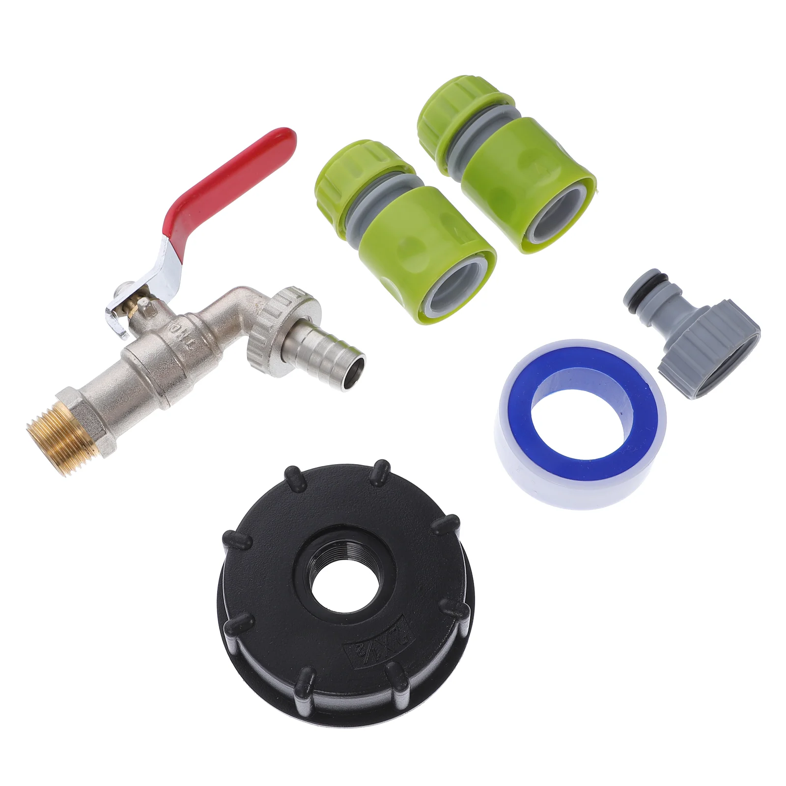 

1 Set IBC Tank Tap Sturdy Prime Durable Premium IBC Tank Tap Fitting for Ton IBC Tank