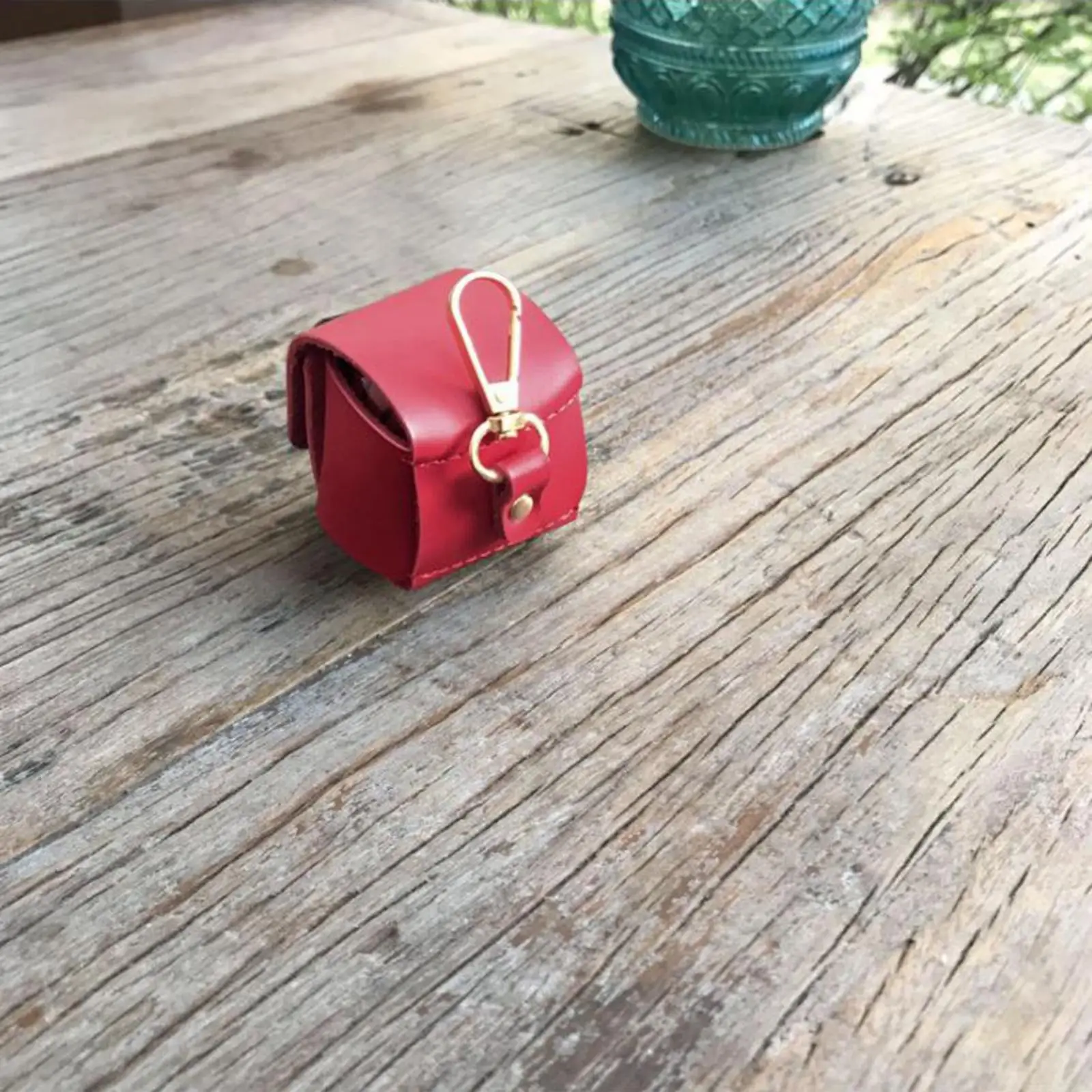 2xGolf Ball Carry Bag Чехол для хранения аксессуаров гольфа с крючком красный