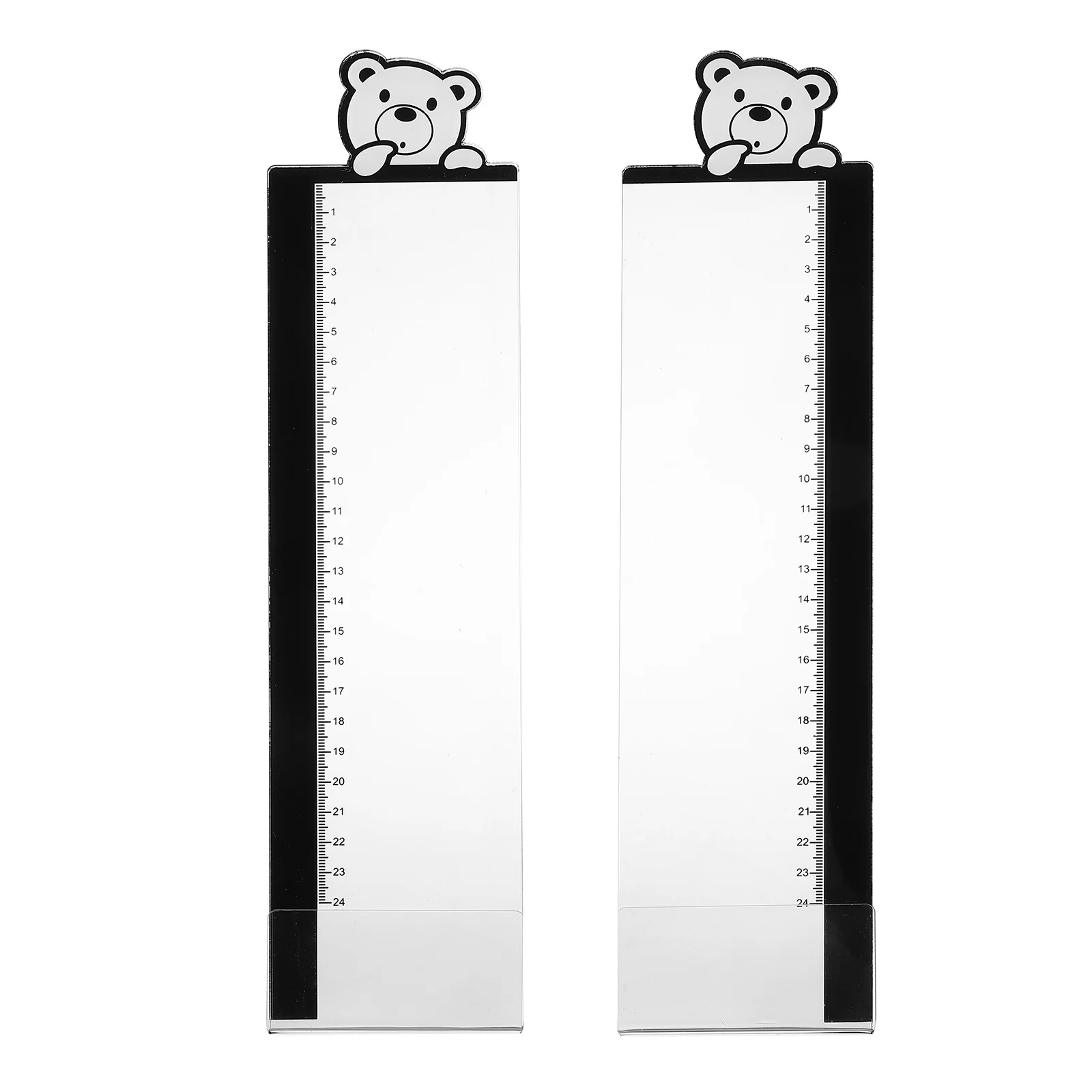 

2PCS Computer Screen Sticky Board Self-adhesive Memo Board Home Accessory