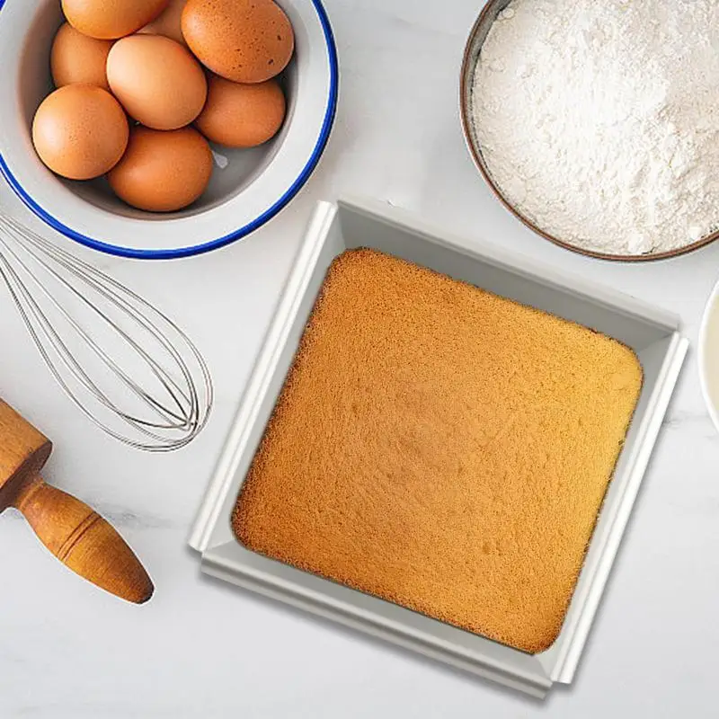 Квадратная форма для выпечки алюминиевая анодированная антипригарная хлеба с