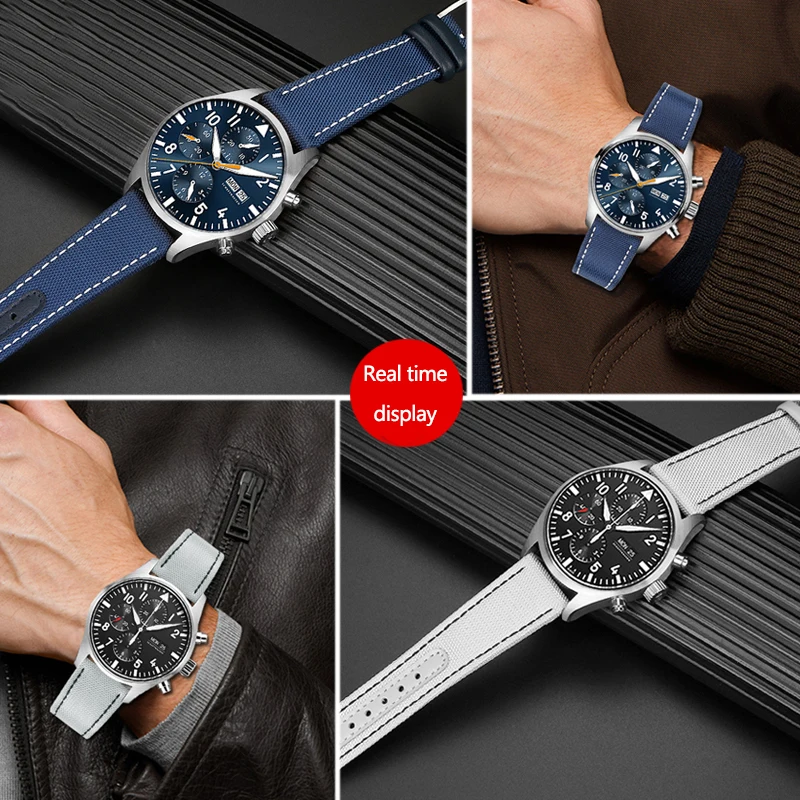 Браслет для IWC Pilot Little Prince Mark 18 цвет в ассортименте