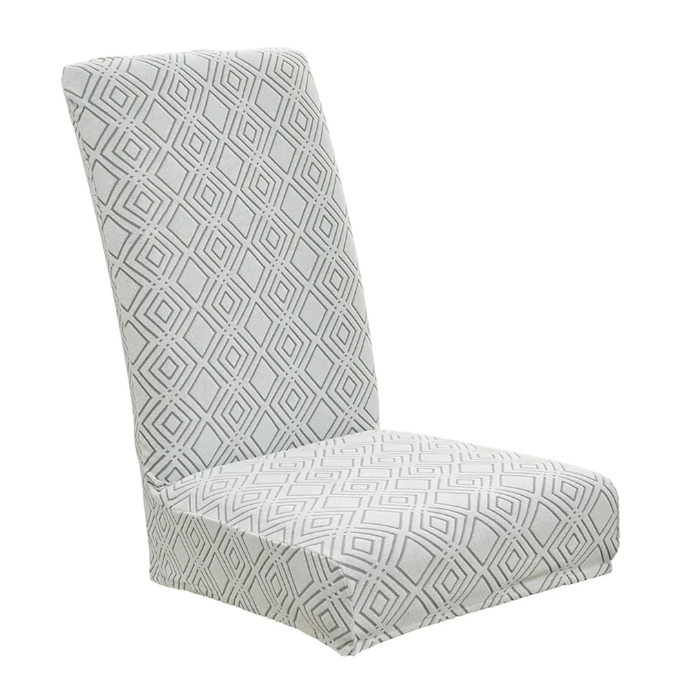 

Chair Cover Dining Covers Slipcover Sofa Room Kitchen Slipcovers Home Backrest Couch Wrap Table Simple Style Removable
