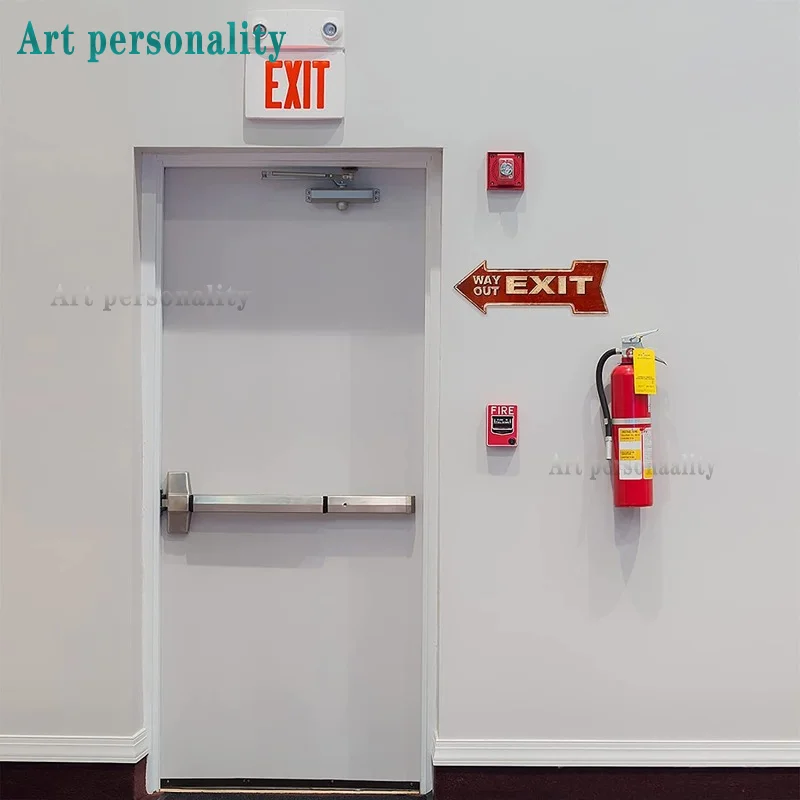 Уличные знаки ретро выход со стрелками для бара кофе сада вечеринки барбекю