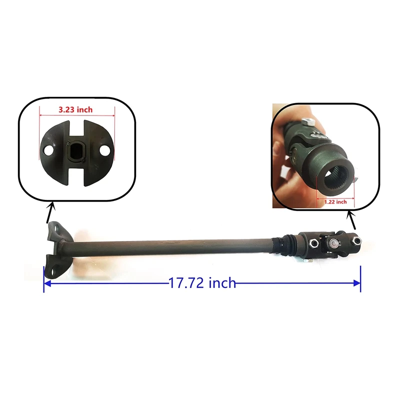 Вал рулевого механизма автомобиля 000940 432660613 для пикапа Dodge D150 W150 D250 W250 D350 W350