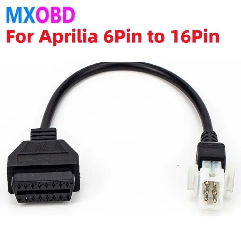 Мотоциклетный 3 4 и 6 контактов на гнездо OBD2 Соединительный кабель для Husqvarna Housing