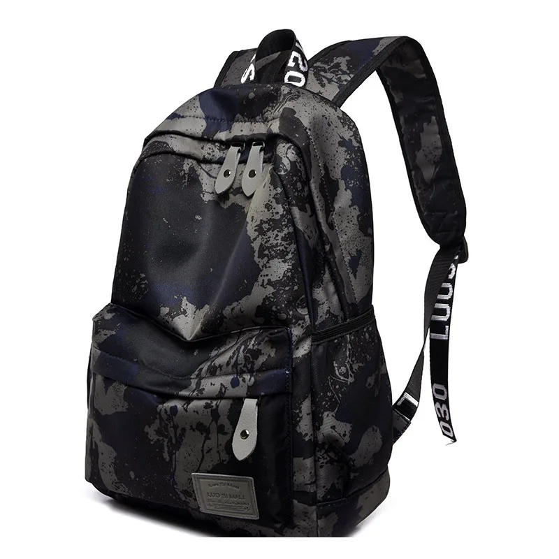 

Fashion Oxford Backpack Men Camouflage Print Schoolbags for Teenagers Boys Casual Waterproof Travel Bags Big Back Bag for Women