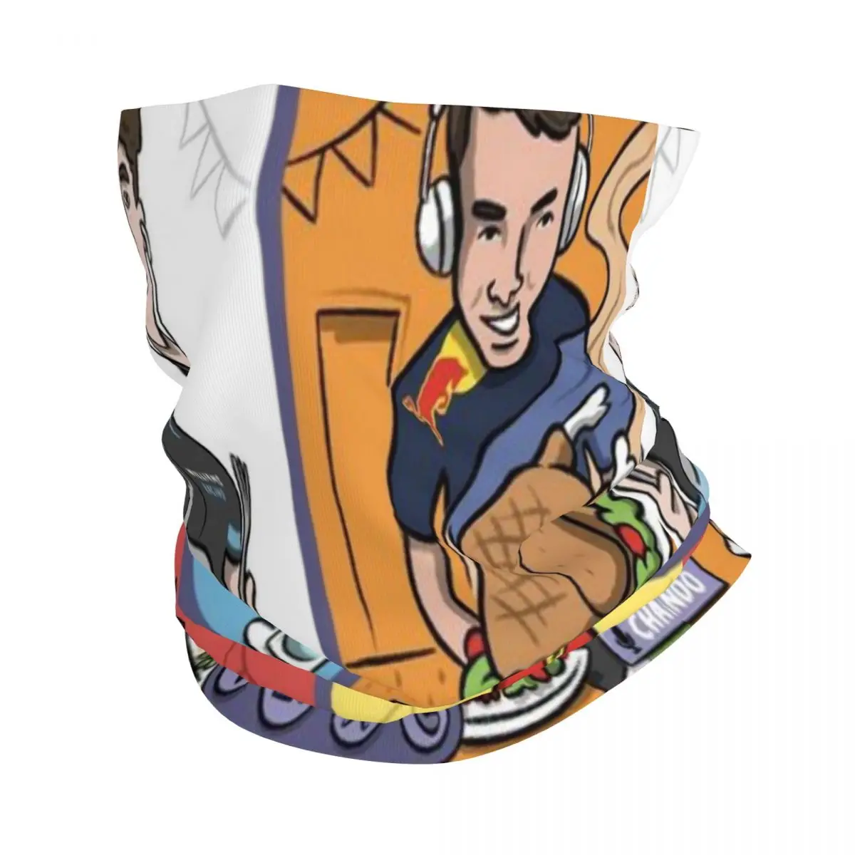 Однотонная маска для лица шарф велосипедная Балаклава носовой платок термошаль