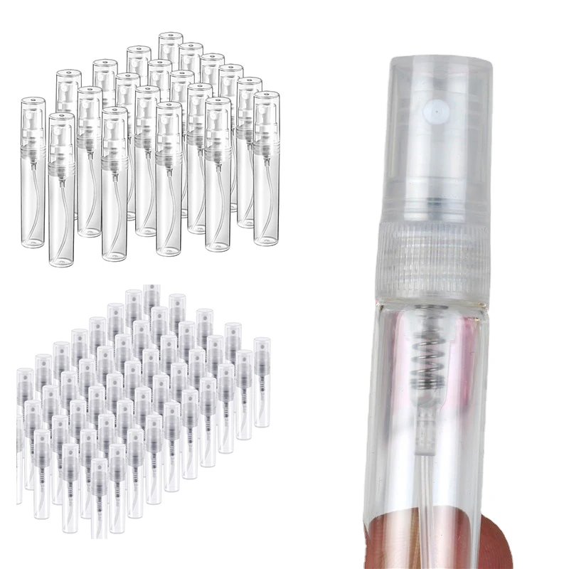 50 шт. стеклянная бутылка для духов 2/3/5/7/10 мл