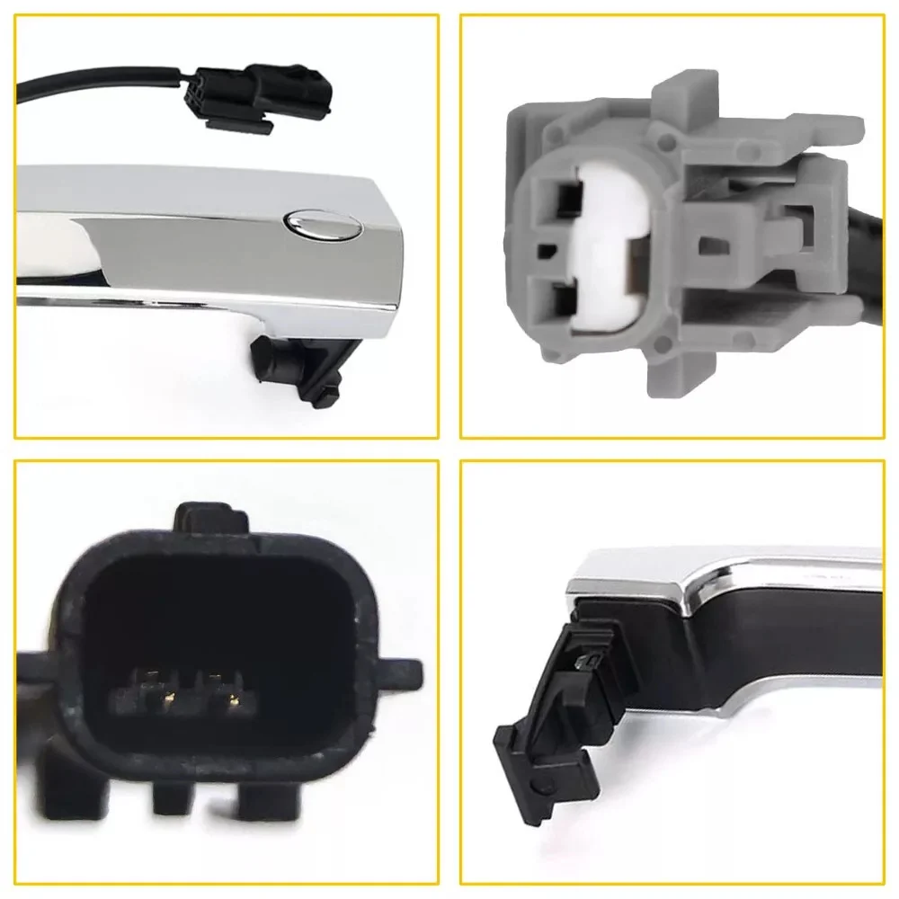 Передняя левая (водительская) Боковая дверная ручка для Nissan 2013-2018 Sentra S SL SR SV 806469N00A