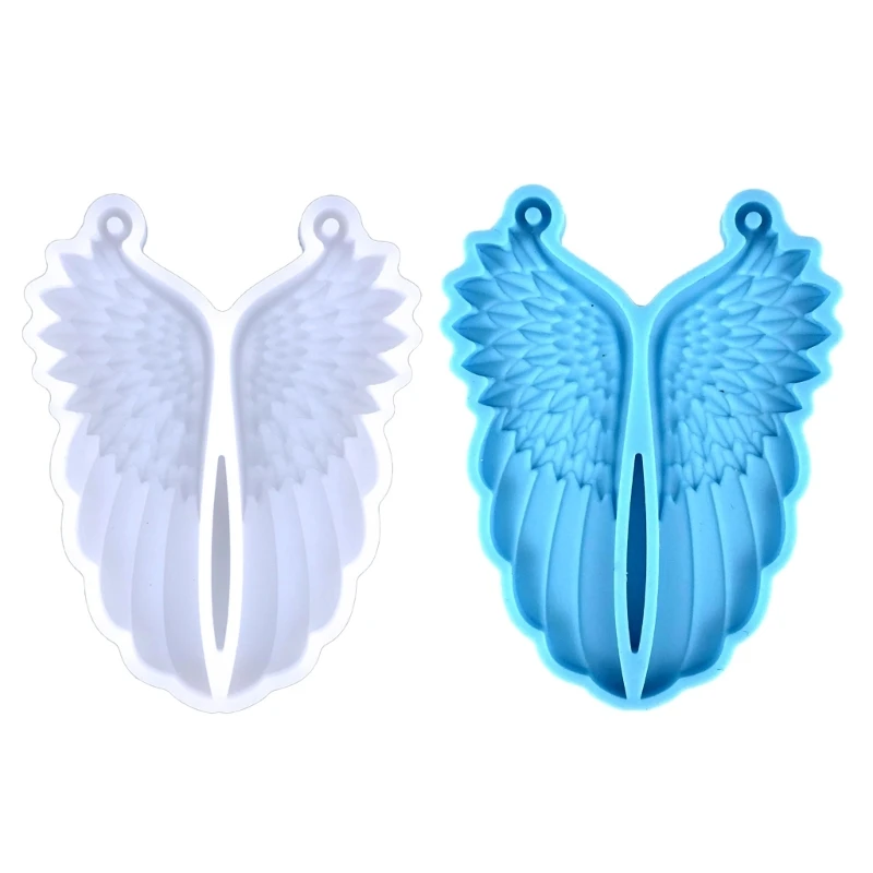 

Angel Wing Earrings Silicone Mold Resin Backpacks Pendant Mold for DIY Crafts