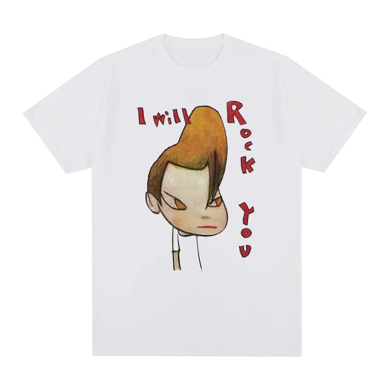 

Yoshitomo Nara I Will Rock You t-shirt Cotton Men T shirt New TEE TSHIRT Womens