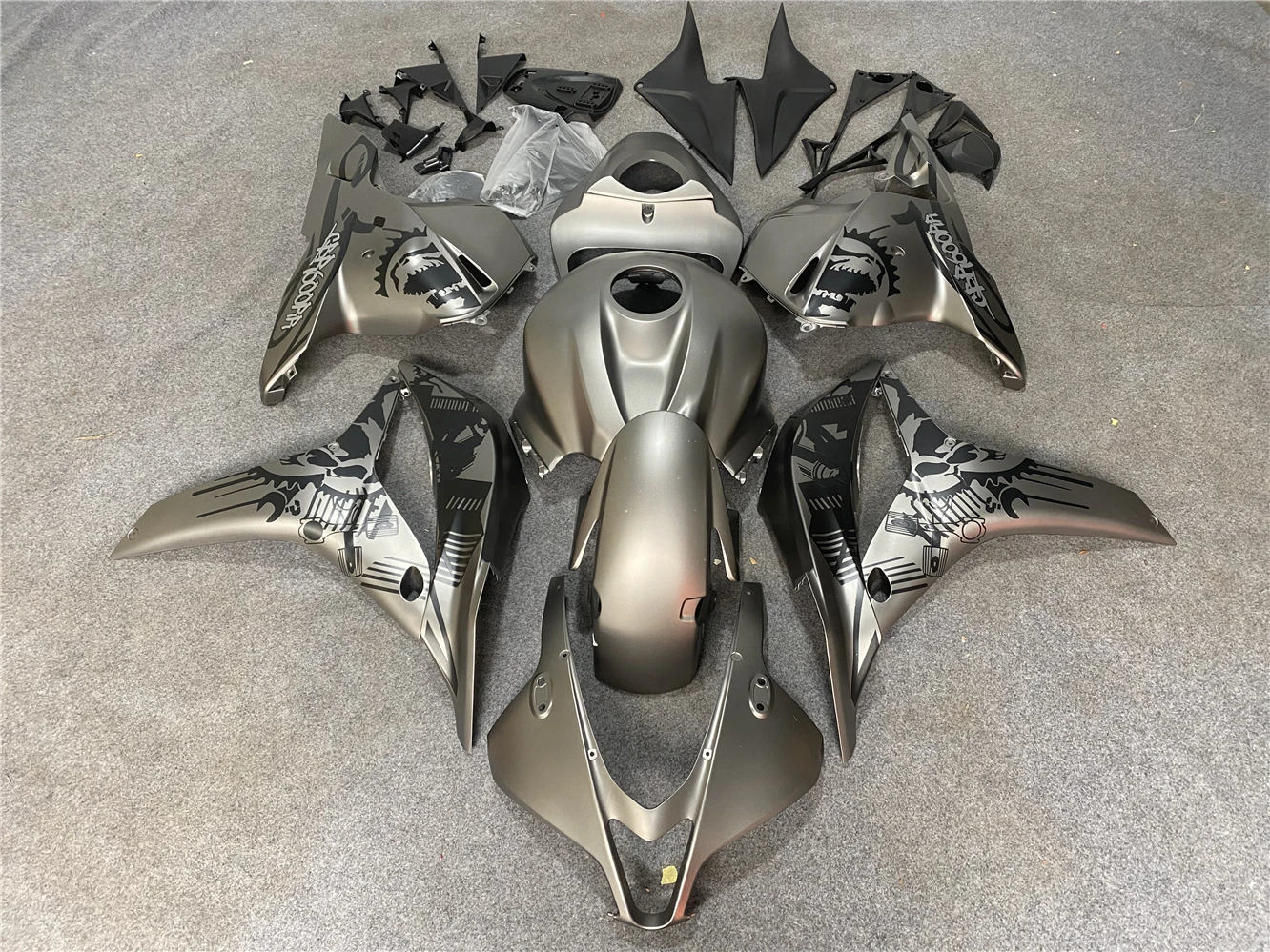 

Обтекатели для мотоцикла CBR600RR 2009 2010 2011 CB600RR F5 09 10 11 12, Обтекатели из АБС матового боевого серого цвета